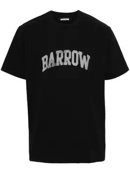 BARROW футболка с логотипом, черный