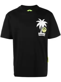 BARROW футболка с логотипом, черный
