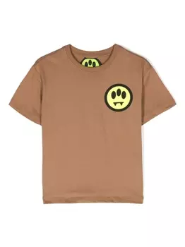 Barrow футболка с логотипом, коричневый