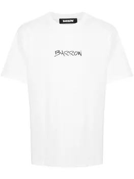 BARROW футболка с логотипом, нейтральный цвет