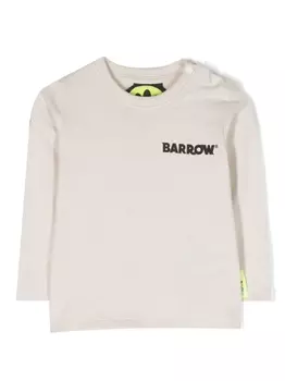 Barrow футболка с логотипом, нейтральный цвет