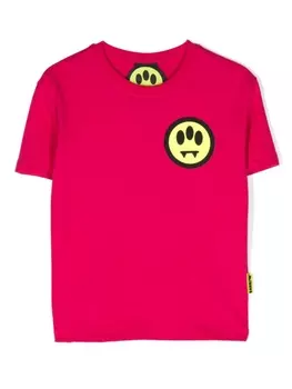 Barrow футболка с логотипом, розовый