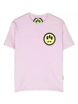 Barrow футболка с логотипом, розовый