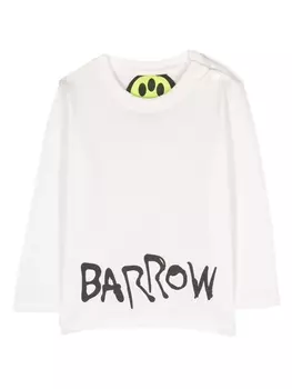 Barrow футболка с принтом, белый