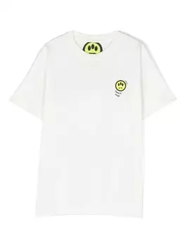 Barrow футболка с принтом, белый