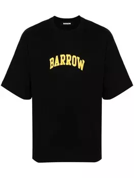 BARROW футболка с принтом, черный
