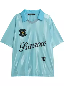 BARROW футболка с принтом, синий