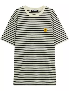 BARROW футболка в полоску, белый