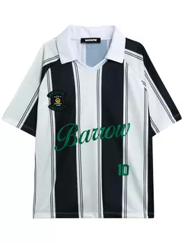 BARROW футболка в полоску, черный