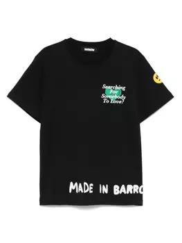 BARROW хлопковая футболка, черный