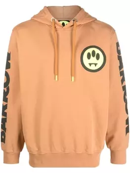 BARROW худи с логотипом, коричневый
