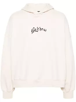 BARROW худи с логотипом, нейтральный цвет