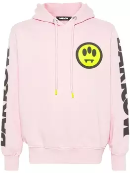 BARROW худи с логотипом, розовый