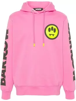 BARROW худи с логотипом, розовый