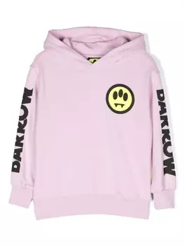 Barrow худи с логотипом, розовый