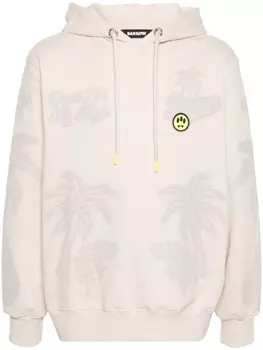 BARROW худи с нашивкой-логотипом, нейтральный цвет