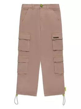 Barrow kids брюки карго с логотипом, нейтральный цвет