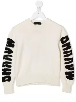 Barrow kids джемпер с принтом, серый