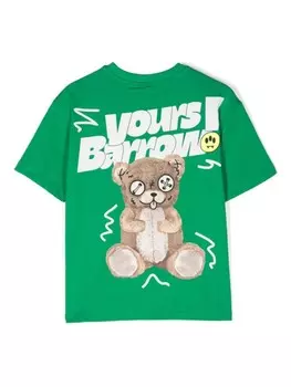 Barrow kids футболка с логотипом, зеленый