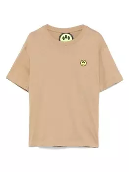 Barrow kids футболка Smile Iconic, коричневый