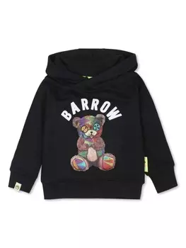 Barrow kids хлопковая толстовка с логотипом, черный