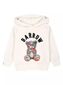 Barrow kids хлопковая толстовка с логотипом, нейтральный цвет