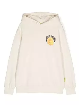Barrow kids худи с логотипом, нейтральный цвет