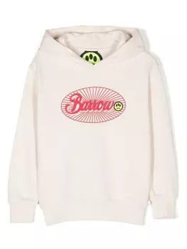 Barrow kids худи с логотипом, нейтральный цвет