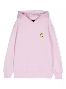 Barrow kids худи с логотипом, розовый