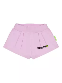 Barrow kids шорты с логотипом, розовый