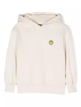 Barrow kids толстовка с капюшоном и прорезиненным логотипом, нейтральный цвет