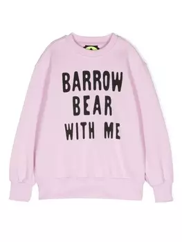 Barrow kids толстовка с логотипом, розовый