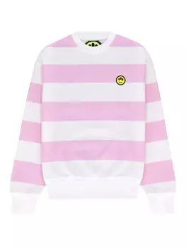 Barrow kids толстовка в полоску, розовый