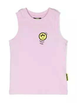 Barrow kids топ с принтом, розовый