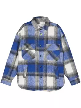 BARROW клетчатая куртка, синий