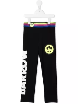 Barrow легинсы с логотипом, черный
