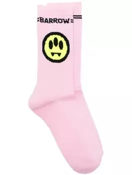 BARROW носки с логотипом, розовый