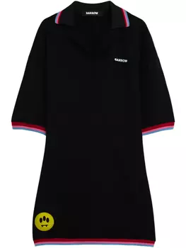 BARROW платье с логотипом, черный