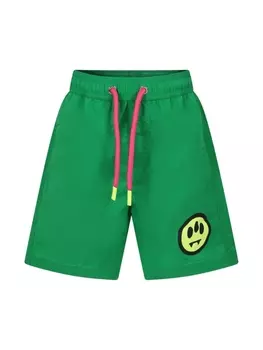 Barrow плавки-шорты с логотипом, зеленый