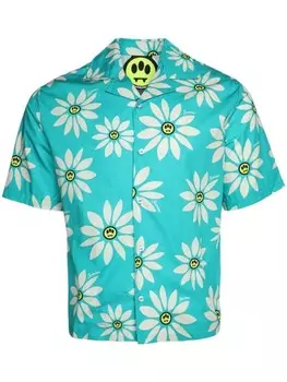 BARROW рубашка с текстурой поплина, синий