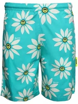 BARROW шорты из ткани поплин, синий