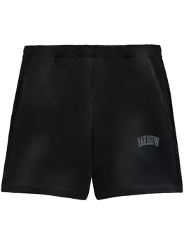 BARROW шорты с логотипом, черный