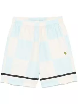 BARROW шорты в клетку, нейтральный цвет