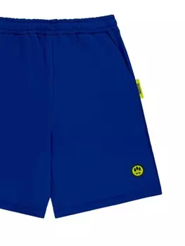 BARROW спортивные шорты с логотипом, синий