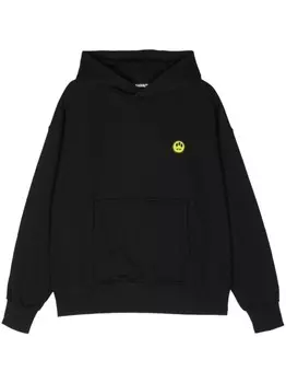 BARROW толстовка с капюшоном и аппликацией логотипа, черный