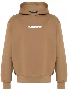 BARROW толстовка с логотипом, коричневый
