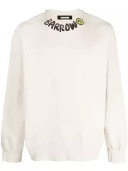 BARROW толстовка с логотипом, нейтральный цвет
