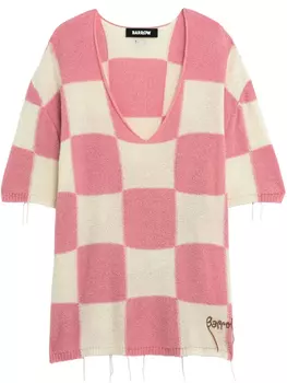 BARROW трикотажный топ, розовый