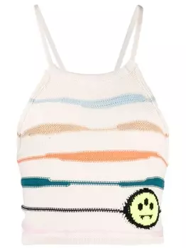 BARROW укороченный топ с вырезом халтер, нейтральный цвет