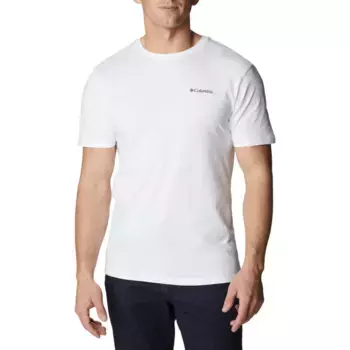 Barton Springs Columbia Мужская футболка, белый